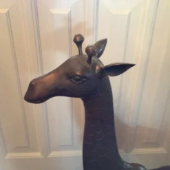 Large Vintage 70’s Brass Giraffe This -chairish shop large vintage 70s brass giraffe this 5801