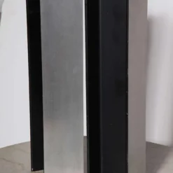 Laurel Lamp Co. Steel I Beam Table Lamps, 1960's - A Pair -chairish shop laurel lamp co steel i beam table lamps 1960s a pair 0176