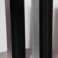 Laurel Lamp Co. Steel I Beam Table Lamps, 1960's - A Pair -chairish shop laurel lamp co steel i beam table lamps 1960s a pair 8431