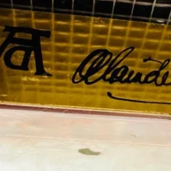 Maison Jansen Signed Alain Delon 1970's Coffee Table In Chrome And Brass With Black Marquina Marble -chairish shop maison jansen signed alain delon 1970s coffee table in chrome and brass with black marquina marble 1957