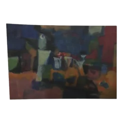 Marion J Lane 1950's Abstract Painting