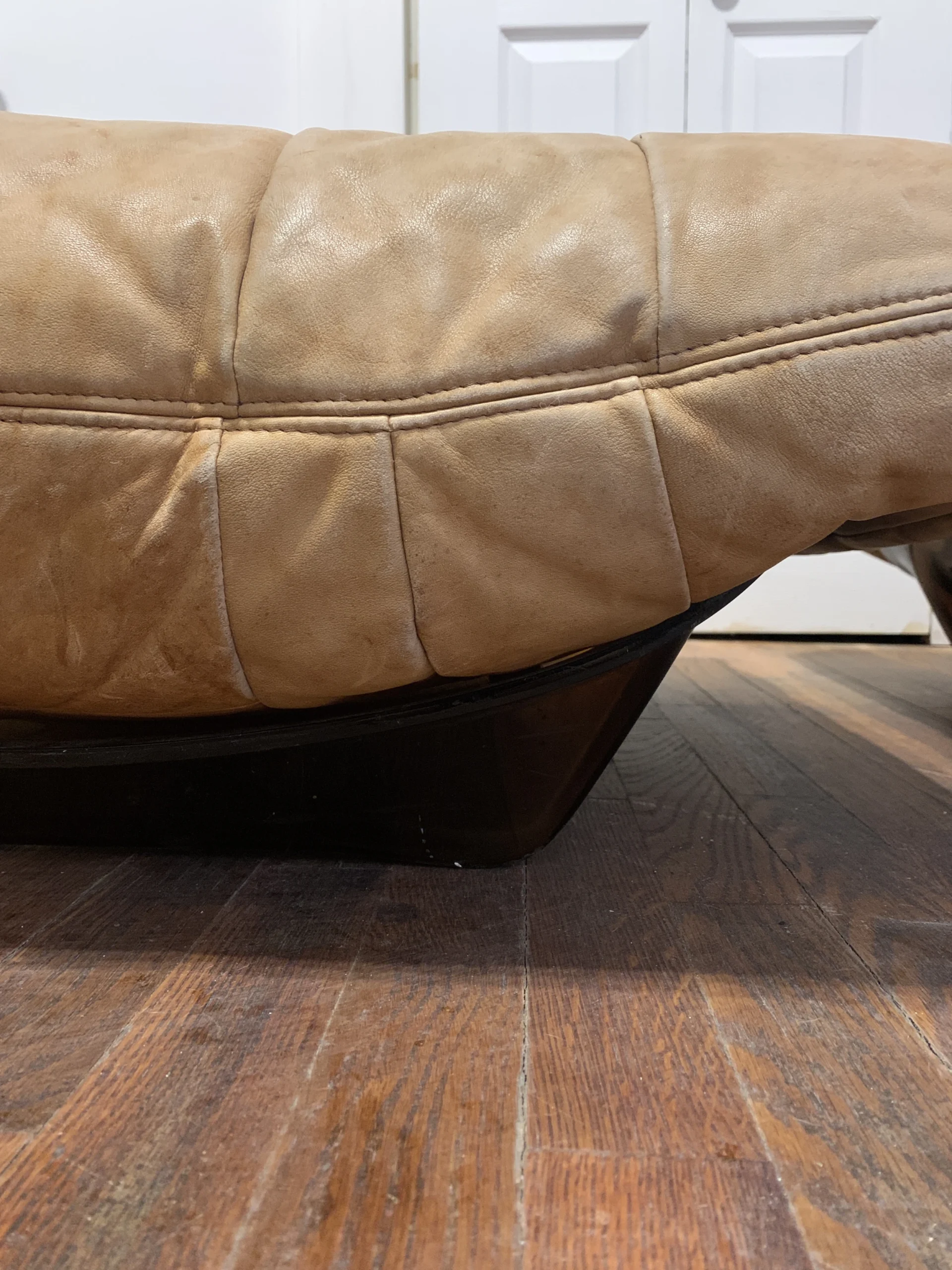 Michel Ducaroy Marsala Ottomans 1970’s 2 Michel Ducaroy Marsala Ottomans 1970’s - Image 2