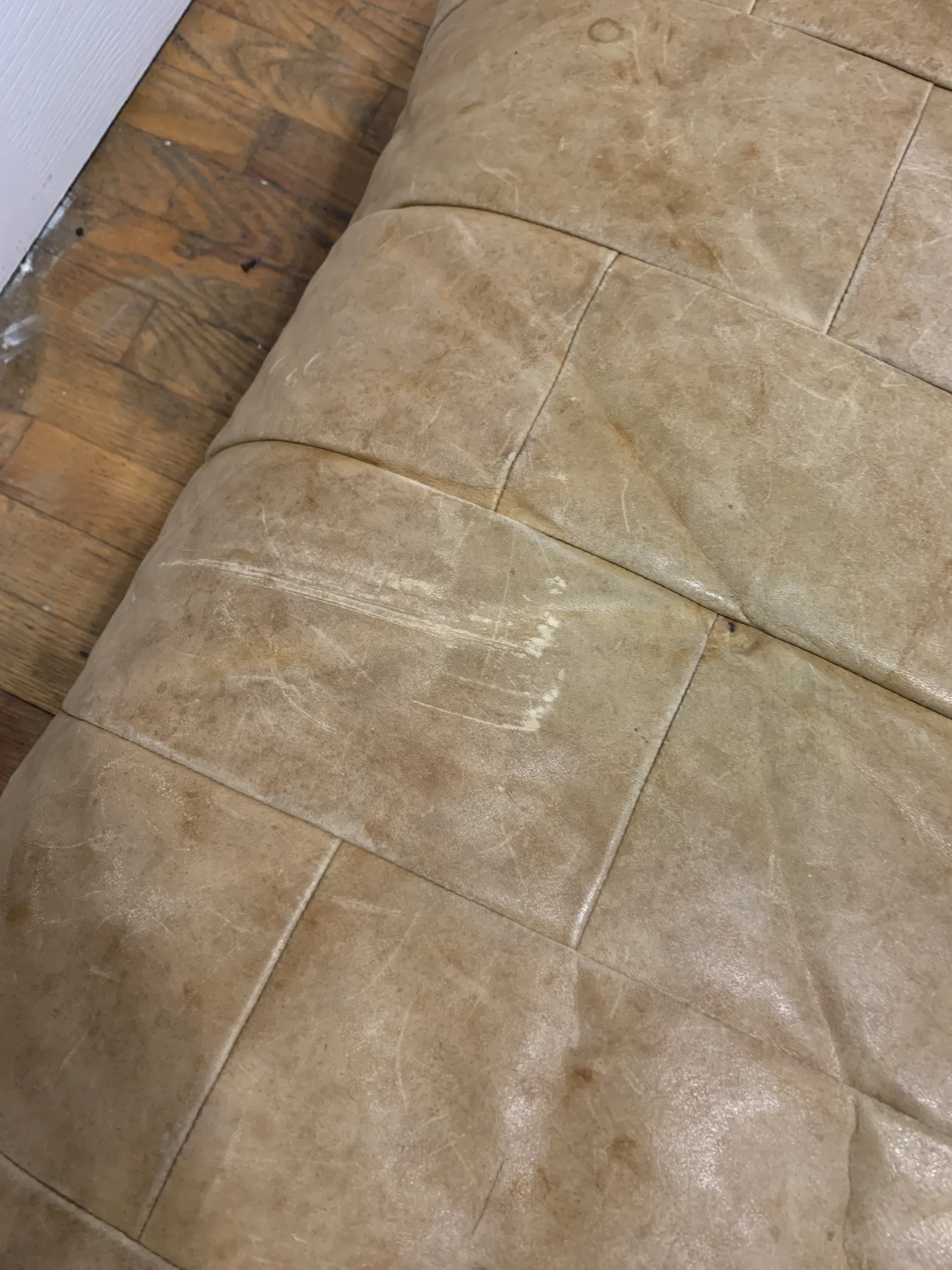 Michel Ducaroy Marsala Ottomans 1970’s 6 Michel Ducaroy Marsala Ottomans 1970’s - Image 6