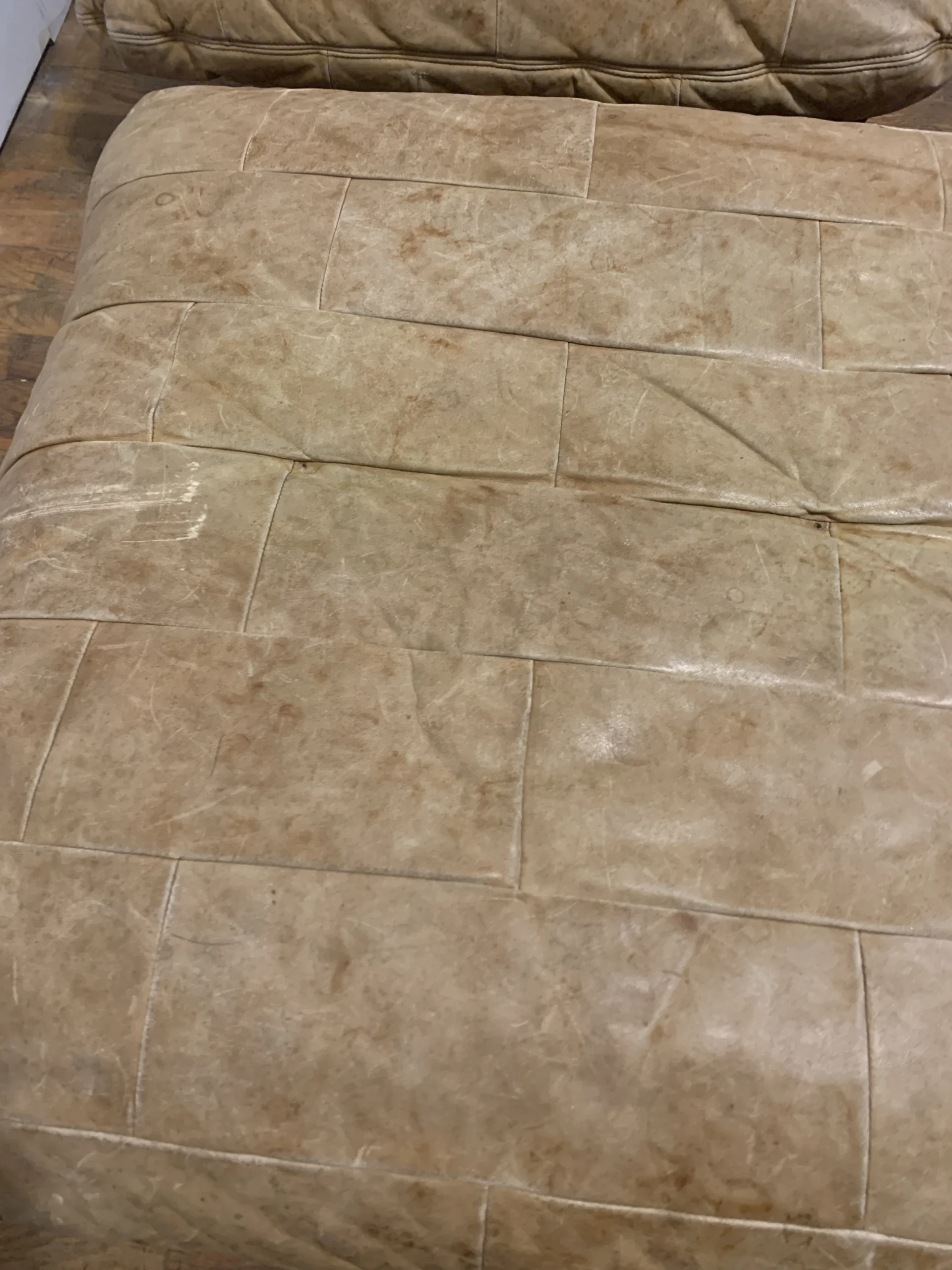 Michel Ducaroy Marsala Ottomans 1970’s 7 Michel Ducaroy Marsala Ottomans 1970’s - Image 7