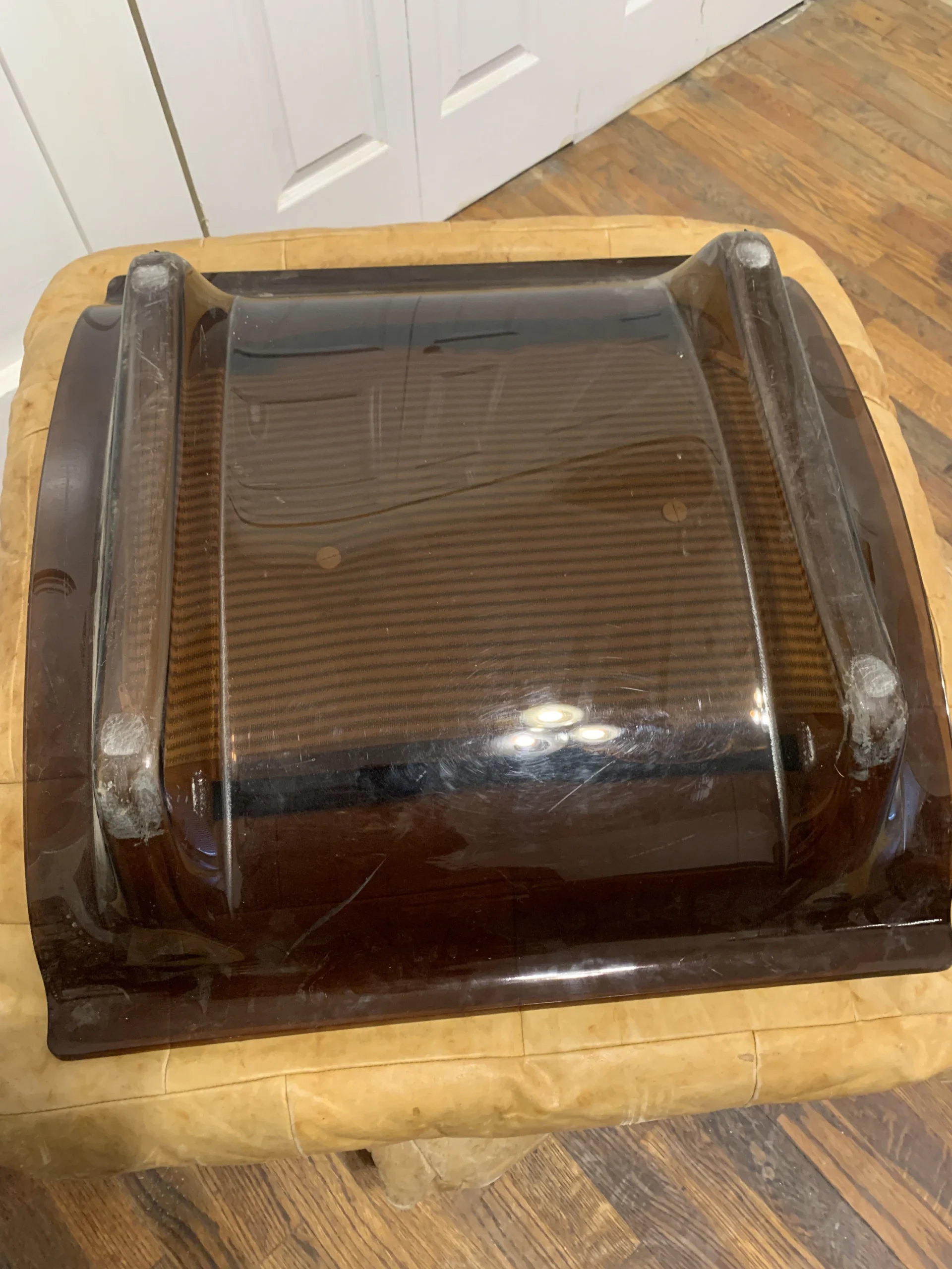 Michel Ducaroy Marsala Ottomans 1970’s 10 Michel Ducaroy Marsala Ottomans 1970’s - Image 10