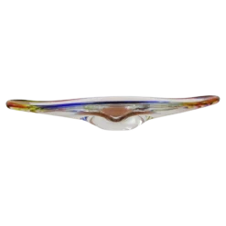 Mid-Century Bohemia Glass Bowl, 1960´s