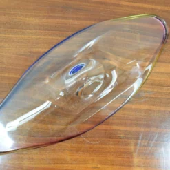 Mid-Century Bohemia Glass Bowl, 1960´s -chairish shop mid century bohemia glass bowl 1960 s 7174 scaled