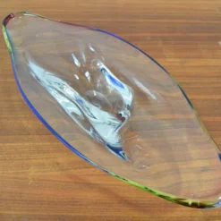 Mid-Century Bohemia Glass Bowl, 1960´s -chairish shop mid century bohemia glass bowl 1960 s 7846 scaled