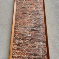 Mid-Century Danish Full Size Wall Mirror In Oak By Aarhus G&S, 1960s -chairish shop mid century danish full size wall mirror in oak by aarhus gands 1960s 4716