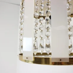 Mid-Century Krystal Chandelier By Jablonecke Sklarny, 1970’s -chairish shop mid century krystal chandelier by jablonecke sklarny 1970s 3121