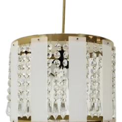 Mid-Century Krystal Chandelier By Jablonecke Sklarny, 1970’s