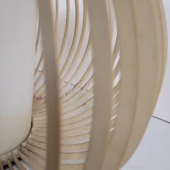 Mid Century Modern Slat Pendant 1950's - 60's -chairish shop mid century modern slat pendant 1950s 60s 5305 scaled