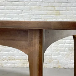 Mid-Century Modern Walnut Dining Table, C. 1960's -chairish shop mid century modern walnut dining table c 1960s 2765