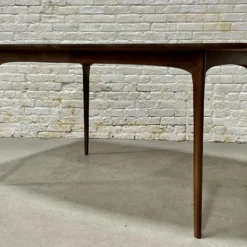 Mid-Century Modern Walnut Dining Table, C. 1960's -chairish shop mid century modern walnut dining table c 1960s 5178