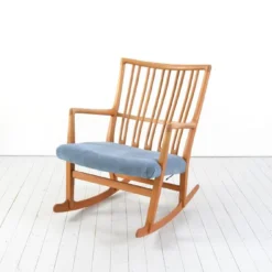 Ml- 33 Rocking Chair By Hans J. Wegner For A/S Mikael Laursen -chairish shop ml 33 rocking chair by hans j wegner for as mikael laursen 1132
