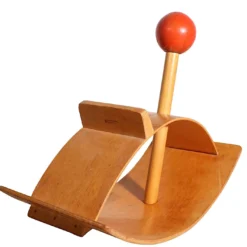 Modernist Bent Plywood Rocking Toy By Gloria Caranica For Creative Playthings 1960's -chairish shop modernist bent plywood rocking toy by gloria caranica for creative playthings 1960s 5199