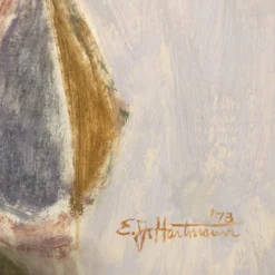 Original Vintage Abstract E.J.Hartmann Cubist Portrait Painting 1970’s Signed 9 Original Vintage Abstract E.J.Hartmann Cubist Portrait Painting 1970’s Signed -chairish shop original vintage abstract ejhartmann cubist portrait painting 1970s signed 1618