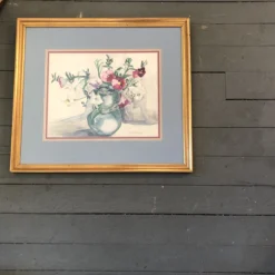 Original Vintage Impressionist Still Life Watercolor Painting Flowers In Vase Signed Robert Maris 1950’s -chairish shop original vintage impressionist still life watercolor painting flowers in vase signed robert maris 1950s 8682