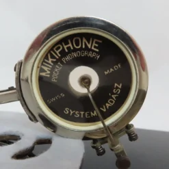 Paillard Switzerland Mikiphone System Vadasz 1920's Pocket Phonograph W/Case -chairish shop paillard switzerland mikiphone system vadasz 1920s pocket phonograph wcase 3068