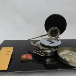 Paillard Switzerland Mikiphone System Vadasz 1920's Pocket Phonograph W/Case -chairish shop paillard switzerland mikiphone system vadasz 1920s pocket phonograph wcase 6665