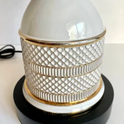 Pair Of 1950's Fiorentine Italian Neo-Classical Porcelain Lamps -chairish shop pair of 1950s fiorentine italian neo classical porcelain lamps 4576 scaled