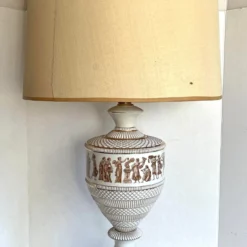 Pair Of 1950's Fiorentine Italian Neo-Classical Porcelain Lamps -chairish shop pair of 1950s fiorentine italian neo classical porcelain lamps 6294 scaled