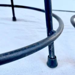 Pair Of 1960's Mid-Century Modern Iron Bar Stools -chairish shop pair of 1960s mid century modern iron bar stools 4826 scaled