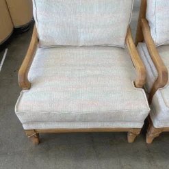 Pair Of 80's Vintage Marge Carson Accent/Lounge Chairs -chairish shop pair of 80s vintage marge carson accentlounge chairs 6848