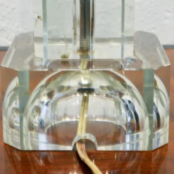 Pair Of Cut And Etched Crystal Art Deco Style Table Lamps, 1930's -chairish shop pair of cut and etched crystal art deco style table lamps 1930s 4953 scaled