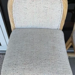 Pencil Reed Art Deco Style Bar Stools From 80's/Set Of 4 -chairish shop pencil reed art deco style bar stools from 80sset of 4 7281 scaled