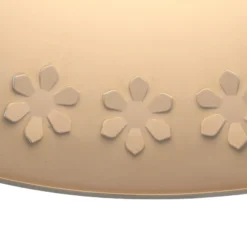 Perforated Floral Yellow Enamel Cone Fixture Ca. 1970's -chairish shop perforated floral yellow enamel cone fixture ca 1970s 0341