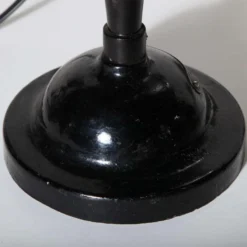 Polysonn-Lampe Nickel Plate And Black Iron Table Lamp, 1920's -chairish shop polysonn lampe nickel plate and black iron table lamp 1920s 5385