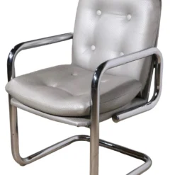Post Modern Tubular Chrome Arm Chair After John Maschroni Ca. 1960 - 1970's 15 Post Modern Tubular Chrome Arm Chair After John Maschroni Ca. 1960 - 1970's -chairish shop post modern tubular chrome arm chair after john maschroni ca 1960 1970s 0632