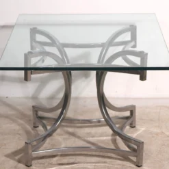 Pr. Chrome And Glass Side End Tables Ca. 1970's After Baughman -chairish shop pr chrome and glass side end tables ca 1970s after baughman 6785 scaled
