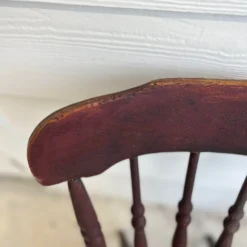 Primitive Rustic Farmhouse Slant Back Plank Seat Antique Pine Chairs, A Pair, Circa 1850's -chairish shop primitive rustic farmhouse slant back plank seat antique pine chairs a pair circa 1850s 8265 scaled