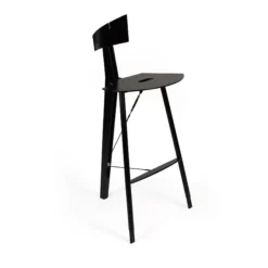 Robert Whitton 1980's Post Modern Drafting Stool -chairish shop robert whitton 1980s post modern drafting stool 0558