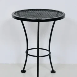 Russell Woodard Black Occasional Table, 1950's -chairish shop russell woodard black occasional table 1950s 2844 scaled