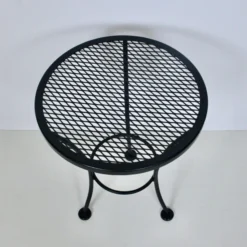 Russell Woodard Black Occasional Table, 1950's -chairish shop russell woodard black occasional table 1950s 8191 scaled