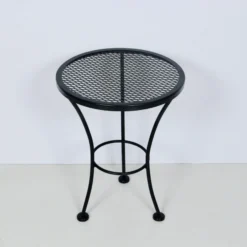 Russell Woodard Black Occasional Table, 1950's -chairish shop russell woodard black occasional table 1950s 9836 scaled