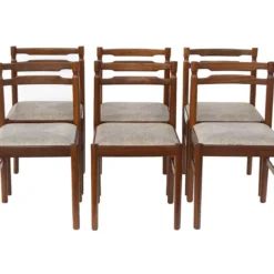 Scandinavian Dining Chairs, S/6 -chairish shop scandinavian dining chairs s6 6192