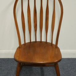 Set Of 4 S. Bent Bros. Rustic Country French Style Solid Oak Cattail Dining Side Chairs 736 -chairish shop set of 4 s bent bros rustic country french style solid oak cattail dining side chairs 736 7368