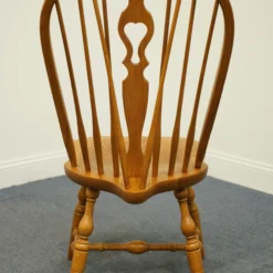 Set Of 6 S. Bent Bros. Solid Oak Country French Windsor Dining Chairs 676 923 793 -chairish shop set of 6 s bent bros solid oak country french windsor dining chairs 676 923 793 2264 scaled