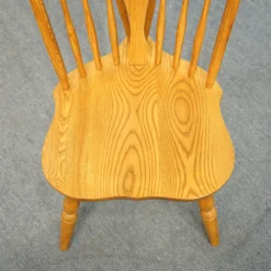 Set Of 6 S. Bent Bros. Solid Oak Country French Windsor Dining Chairs 676 923 793 -chairish shop set of 6 s bent bros solid oak country french windsor dining chairs 676 923 793 6564