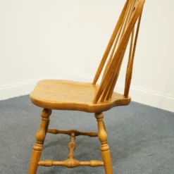 Set Of 6 S. Bent Bros. Solid Oak Country French Windsor Dining Chairs 676 923 793 -chairish shop set of 6 s bent bros solid oak country french windsor dining chairs 676 923 793 6826 scaled