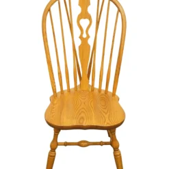 Set Of 6 S. Bent Bros. Solid Oak Country French Windsor Dining Chairs 676 923 793 -chairish shop set of 6 s bent bros solid oak country french windsor dining chairs 676 923 793 8612 scaled