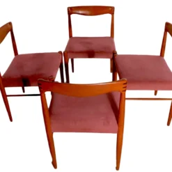 Set Of Four Danish Mid Century Moder Dining Chairs By Hw Klein For Bramin C 1960's -chairish shop set of four danish mid century moder dining chairs by hw klein for bramin c 1960s 8320