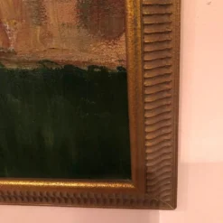 Signed 1980’s Colorful Impasto Painting 17 Signed 1980’s Colorful Impasto Painting -chairish shop signed 1980s colorful impasto painting 0355