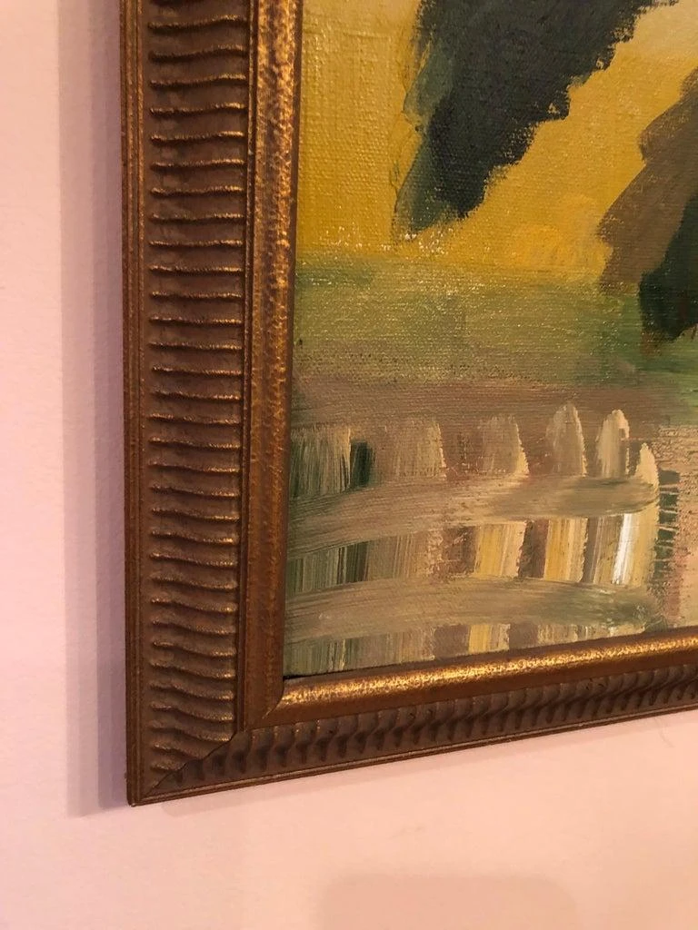 Signed 1980’s Colorful Impasto Painting 6 Signed 1980’s Colorful Impasto Painting - Image 6