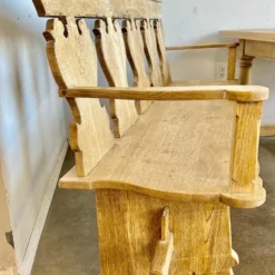 Spanish Dining Table W/ Coordinating Carved Benches C. 1930's -chairish shop spanish dining table w coordinating carved benches c 1930s 3280