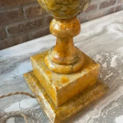 Table Lamp In Gold Marble, France, 1970's -chairish shop table lamp in gold marble france 1970s 4479